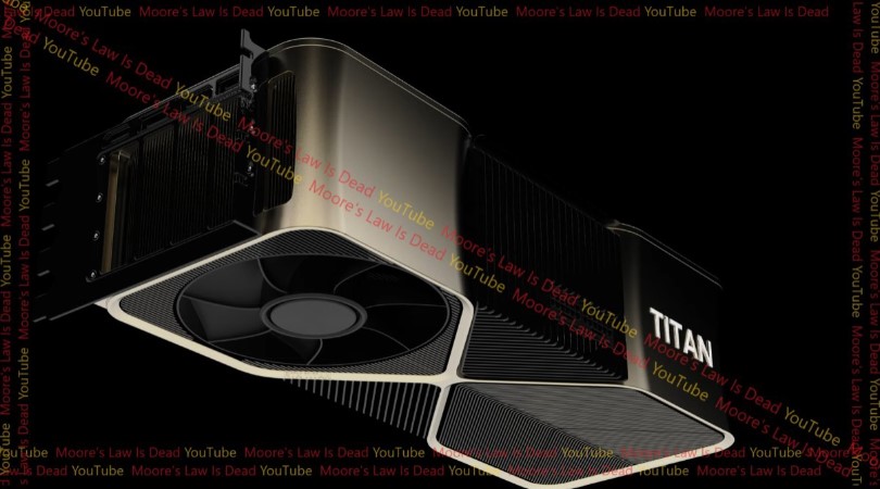 英伟达 TITAN RTX 显卡黄金配色