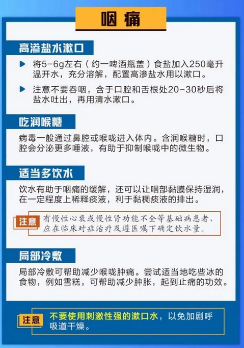 阳了如何缓解症状带来的不适