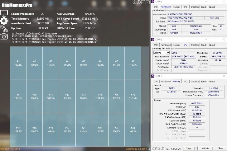 金邦（GeIL）明年推出DDR5-8000 16 GB x 2高速内存套装