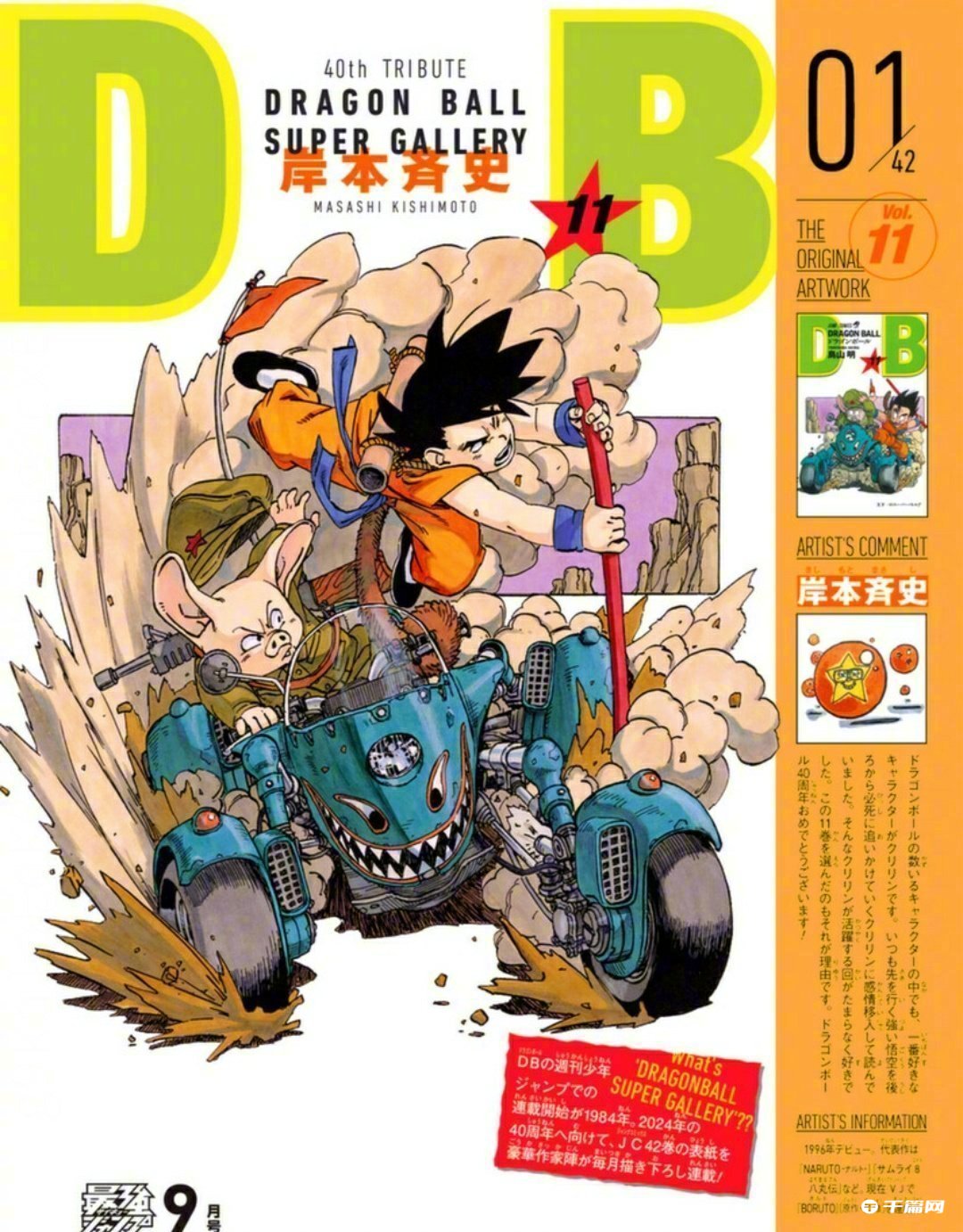 多位漫画家最新绘制的《龙珠》40周年纪念封面公开