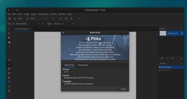 Pinta 2.1开源绘画程序发布：新增WebP格式，改进 Wayland