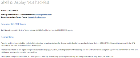 Red Hat 计划举办Hackfest，推进Linux桌面获取HDR支持