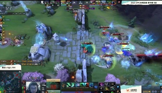 《DOTA2》DPC中国联赛赛报：Emo变体精灵团战接连暴毙葬送局势 iG0-1Knights