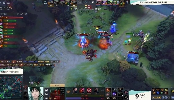 《DOTA2》DPC中国联赛赛报：莫言虚无之灵神出鬼没游穿三路 LGD1-0Aries