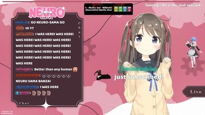 网络用太多了？深度学习AI Vtuber「Neuro-sama」因违规遭Twitch Ban台