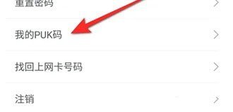 《中国电信》PUK码在哪里看