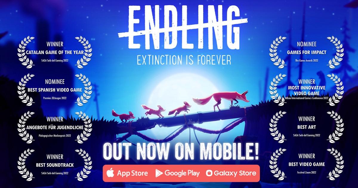 好评获奖游戏《终端：灭绝永恒（Endling Extinction is Forever）》手机双平台现已推出！