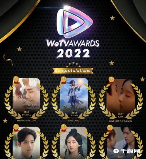 肖战wetv2022最佳男主角