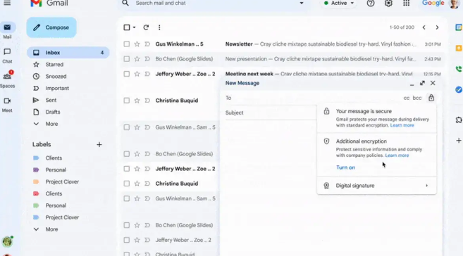 Gmail的客户端加密现在可用于更多企业