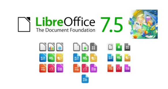 LibreOffice 7.5.1发布：引入手动切换浅色 / 深色选项等