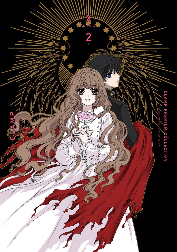 CLAMP《X战记》漫画新装版 第4~5卷封面