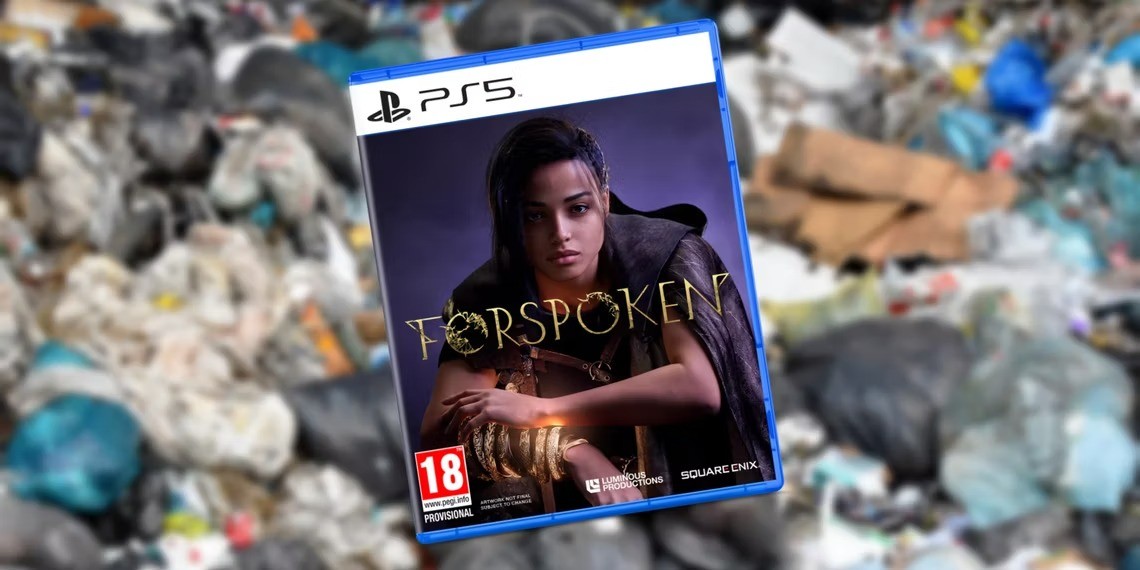 《Forspoken​魔咒之地》推出还不到两个月，​网友在垃圾场发现​预购铁盒被丢弃