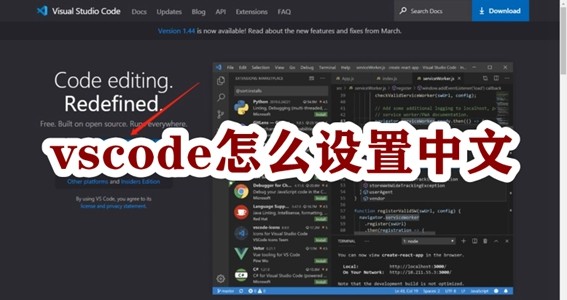 《Visual studio code》怎么设置中文