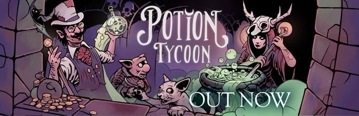 《药剂大亨Potion Tycoon》Steam平台​抢先体验上架！限时九折优惠发售