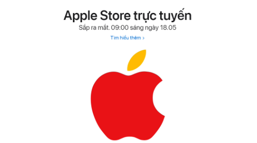 苹果越南Apple Store在线商店将在5月18日推出