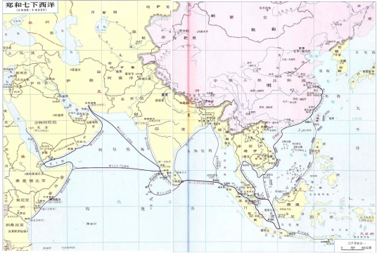 1405年7月11日，郑和第一次受命下西洋