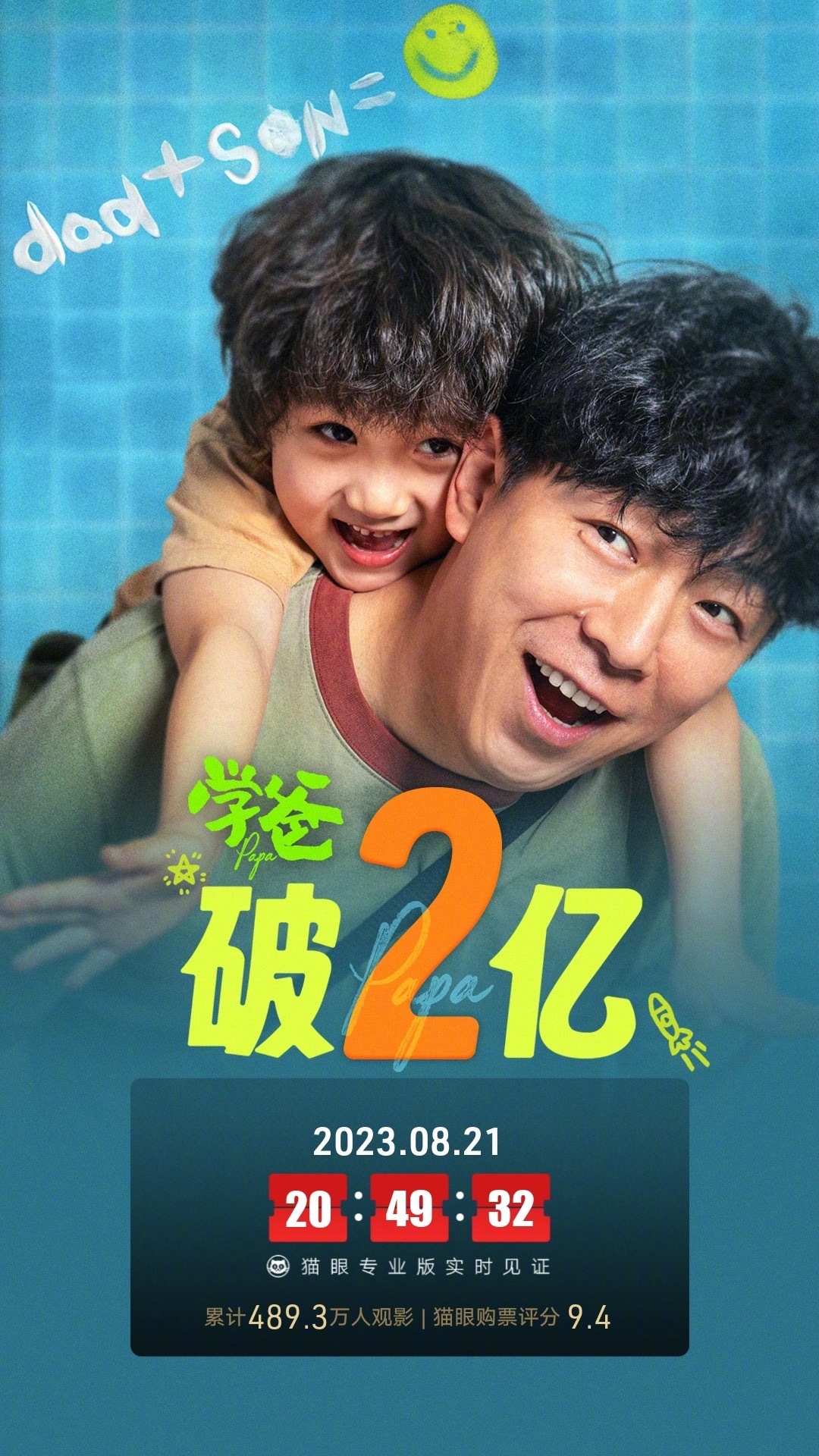 电影《学爸》上映4天总票房破2亿 ​​​