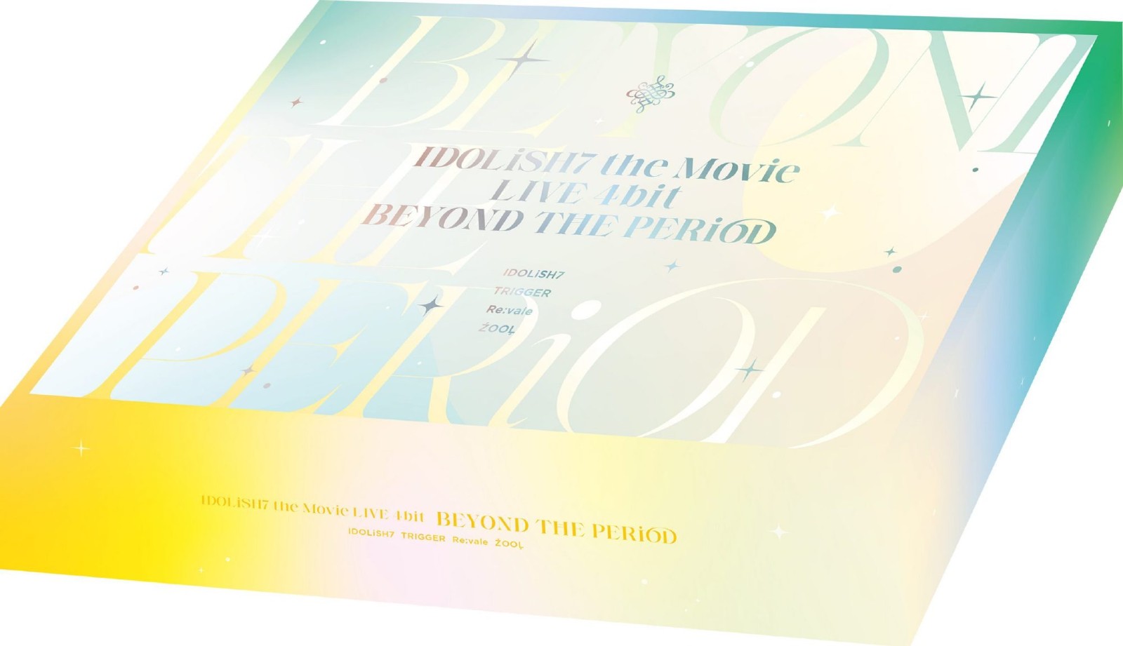 《IDOLiSH7 LIVE 4bit BEYOND THE PERiOD》公开 Blu-ray&DVD BOX 封面