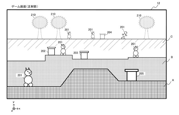 任天堂公开《超级马力欧兄弟：惊奇》多层场景叠加专利