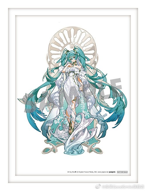 GSC《Character Vocal系列01 初音未来》米山舞绘制的「初音未来」手办预告