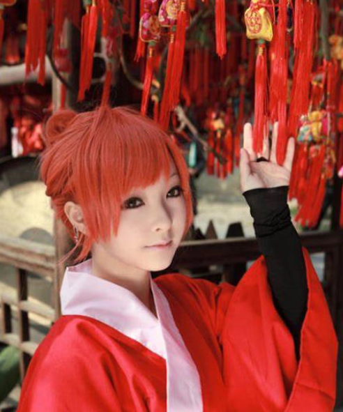 《银魂》吉原篇神乐COSPLAY新风潮，辣妹版超短和服引爆网络