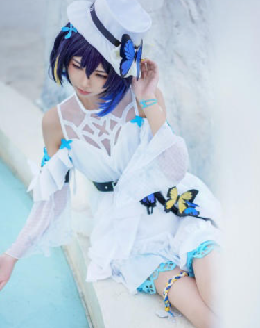 《崩坏3》希儿-夏雪铃兰超美cosplay，萌力全开