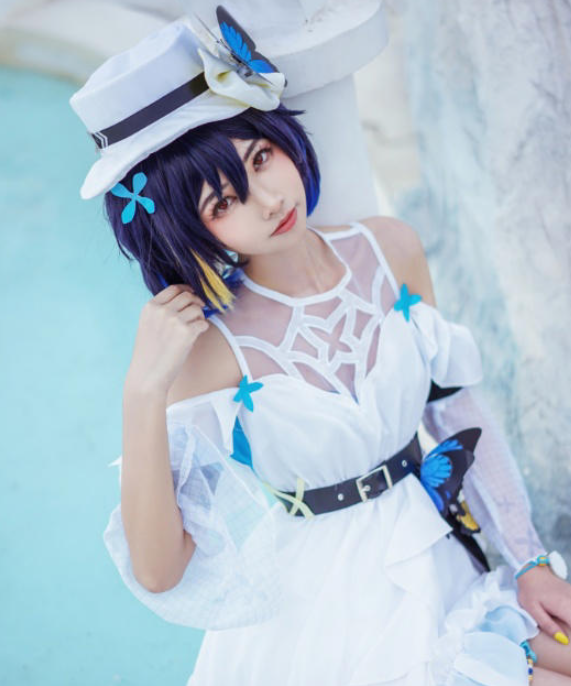 《崩坏3》希儿-夏雪铃兰超美cosplay，萌力全开