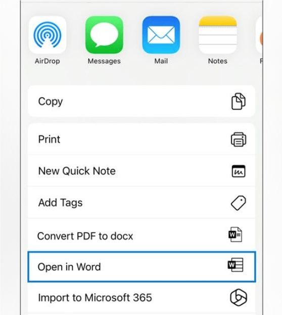 微软革新办公体验：iOS版Word更新，PDF转Docx功能颠覆文档编辑界