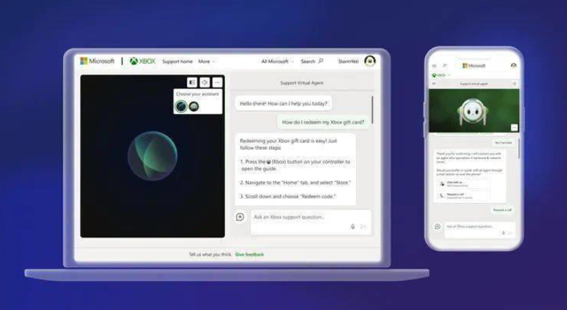微软推出Xbox Support Virtual Agent，人工智能提升玩家体验