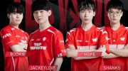 TES JackeyLove卢锡安四杀席卷，击溃Hope月男，LPL春季赛季后赛掀起旋风