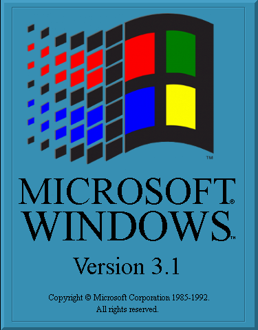 Microsoft Windows for Workgroups 3.1发布于1992年10月