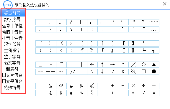 《讯飞输入法》怎么输入特殊符号表情