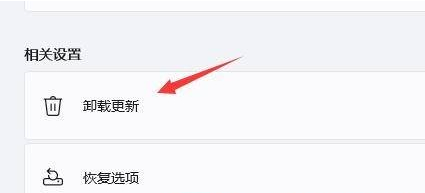 Win11卸载更新在哪里