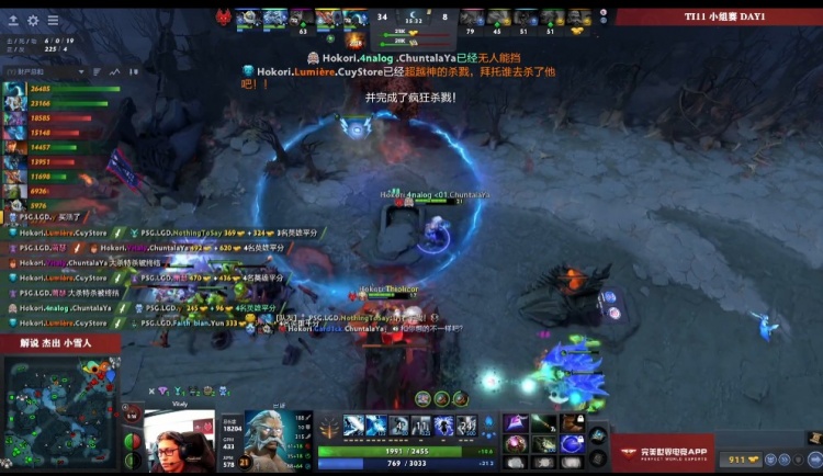 Dota2 Ti小组赛赛报：玛西轻松单杀 Hokori爆冷1-1战平LGD