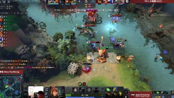 Dota2 Ti11小组赛赛报：RTZ影魔超神杀戮 EG 1-0 战胜LGD