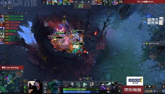 Dota2 Ti11小组赛赛报：超哥火猫无限冲脸 RNG 1-0 BOOM