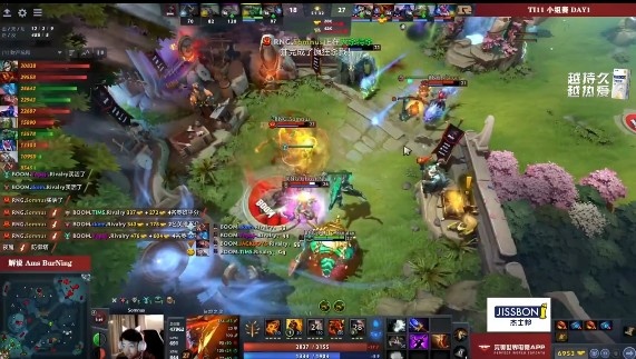 Dota2 Ti11小组赛赛报：超哥火猫无限冲脸 RNG 1-0 BOOM