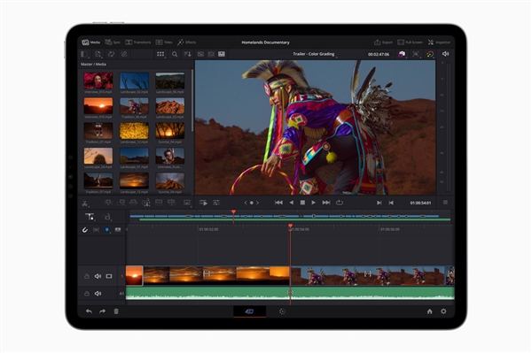 知名专业剪辑软件达芬奇将登陆iPad：可支持视频剪辑等功能