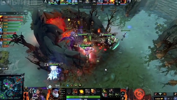 DOTA2 Ti11淘汰赛第五日的较量：茶队首局败北