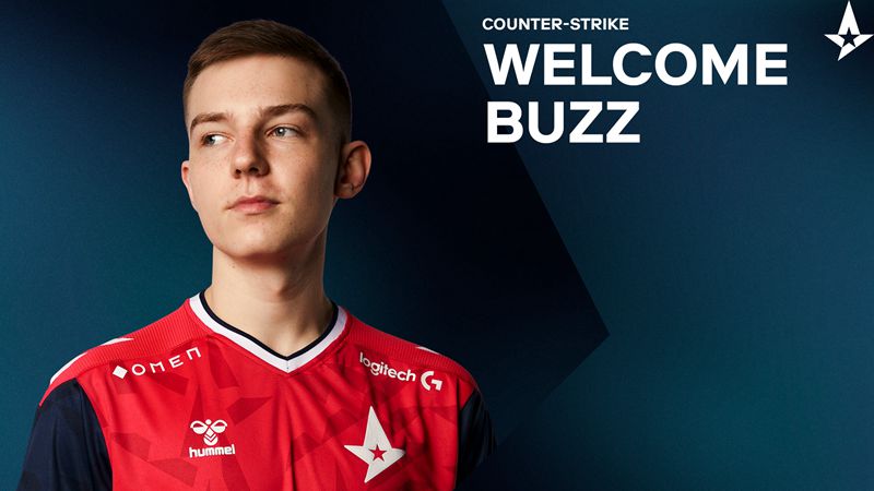 著名电竞战队Astralis成功签约Buzz！即将在明年BLAST赛事展露锋芒