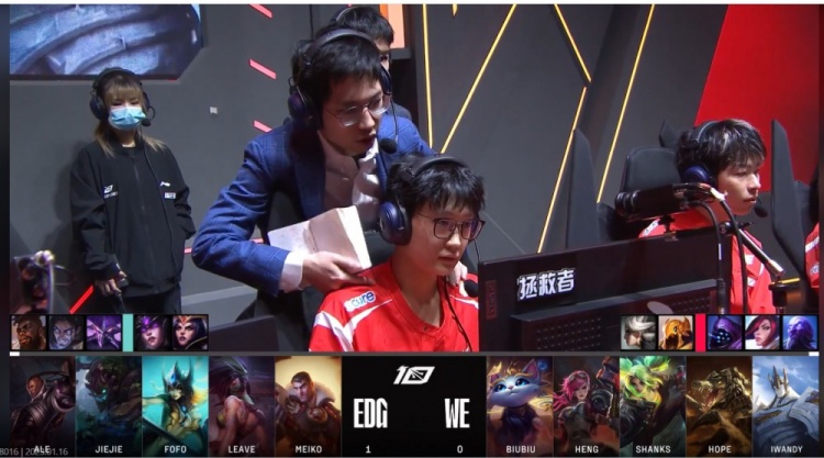 [比赛战报]LPL 2023 春季赛（WE:EDG）：Fo子会刺客！7杀完美KDA助EDG2:0拿下WE