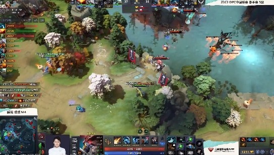 《DOTA2》DPC中国联赛赛报：凤凰猛犸团战无双 XG翻盘LGD先下一城