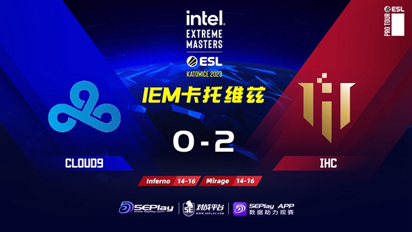 IEM 卡托维兹 2023战报：IHC惊险击败Cloud9，进军乌兰巴托屠夫！