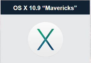 2013年6月10日，Apple在WWDC上推出了代号为Mavericks的Mac OS X 10.9