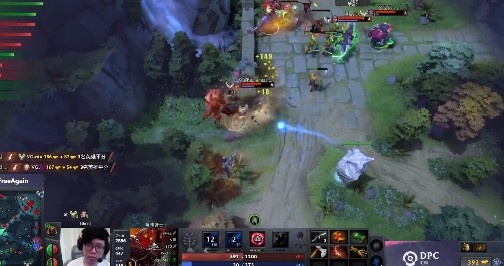 《DOTA2》DPC中国联赛赛报：狼人混沌双核冲脸 Kaka莱恩完美控场 XG扳回一城