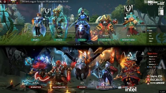 《DOTA2》梦幻联赛赛报：Monet无解肥小黑团战融化玛西 Aster1-0XctN