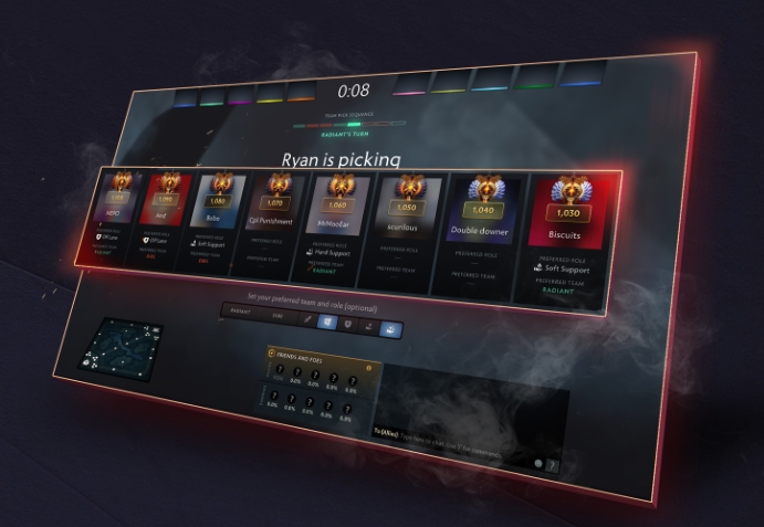 DOTA2版本7.33比赛匹配：使用置信度 冠绝一世分段选人系统