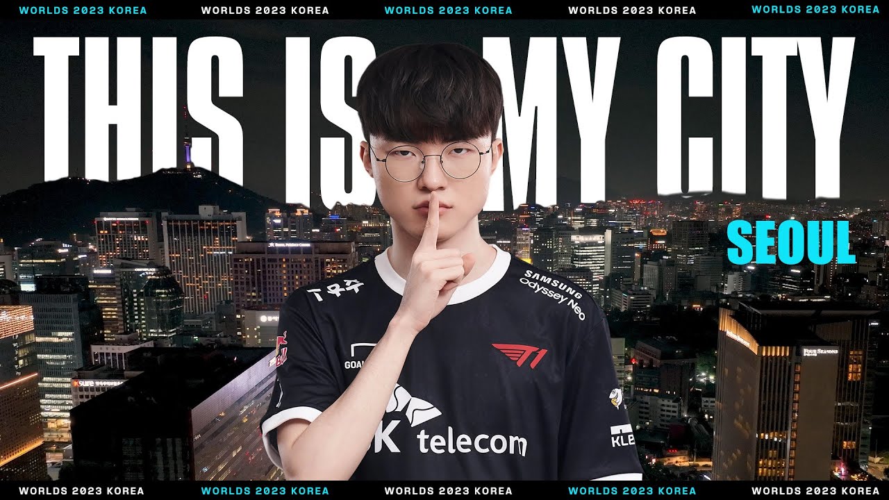 S13世界赛首尔宣传片 Faker:这是我的城市，别在我的地盘撒野