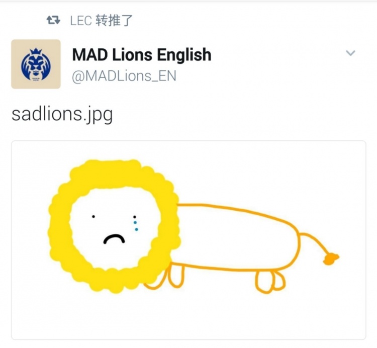 MAD官方赛后更推：伤心狮子.jpg