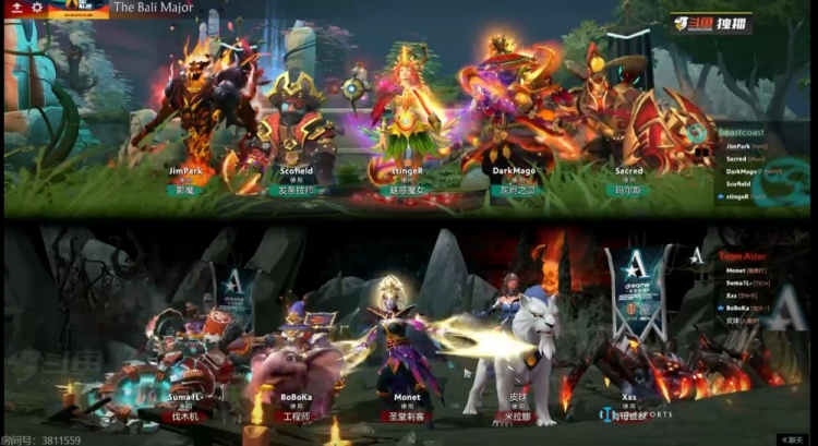 《DOTA2》巴厘岛Major赛赛报：太能憋！无节奏无配合 团战JimPark影魔爽摇大 Aster输首局